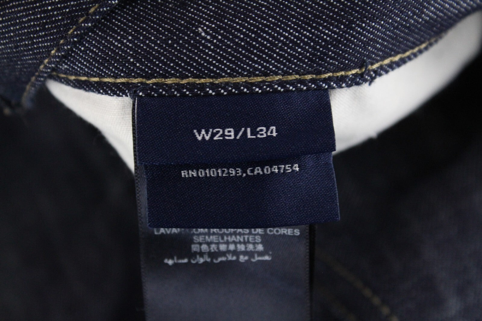 GANT Womens Bootcut Jeans W29/L34 Dark Blue Cotton Regular  Carol Style