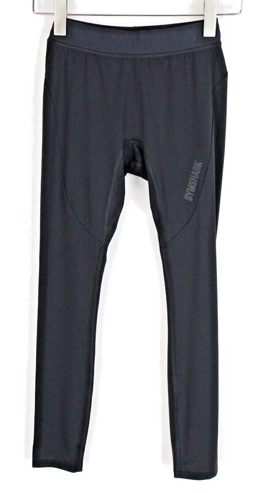 GYMSHARK Womens Leggings S Black Activewear  Stretchy Gym Waistband