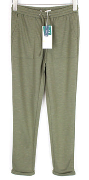 ONLY Womens Trousers S Green Polyester Recycled Tall Sweatpants