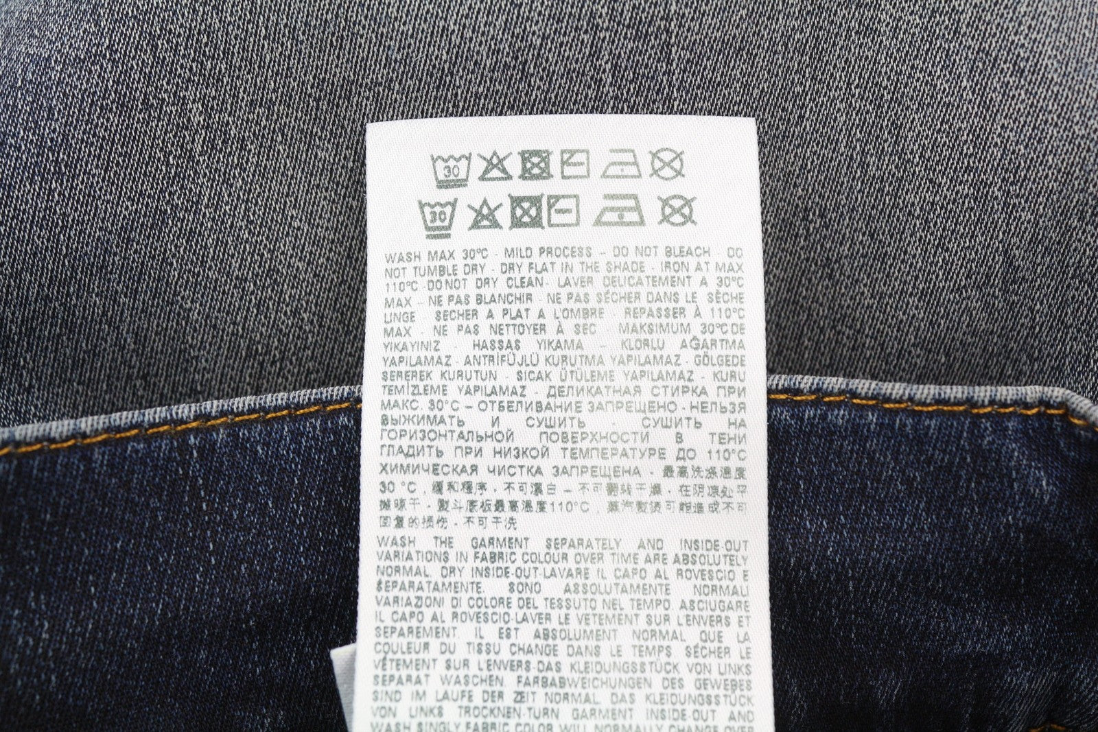 DIESEL Krooley-E-Ne E9H98 Men Jeans W36/L32 Jogg Distress Washed RRP€295 Blue