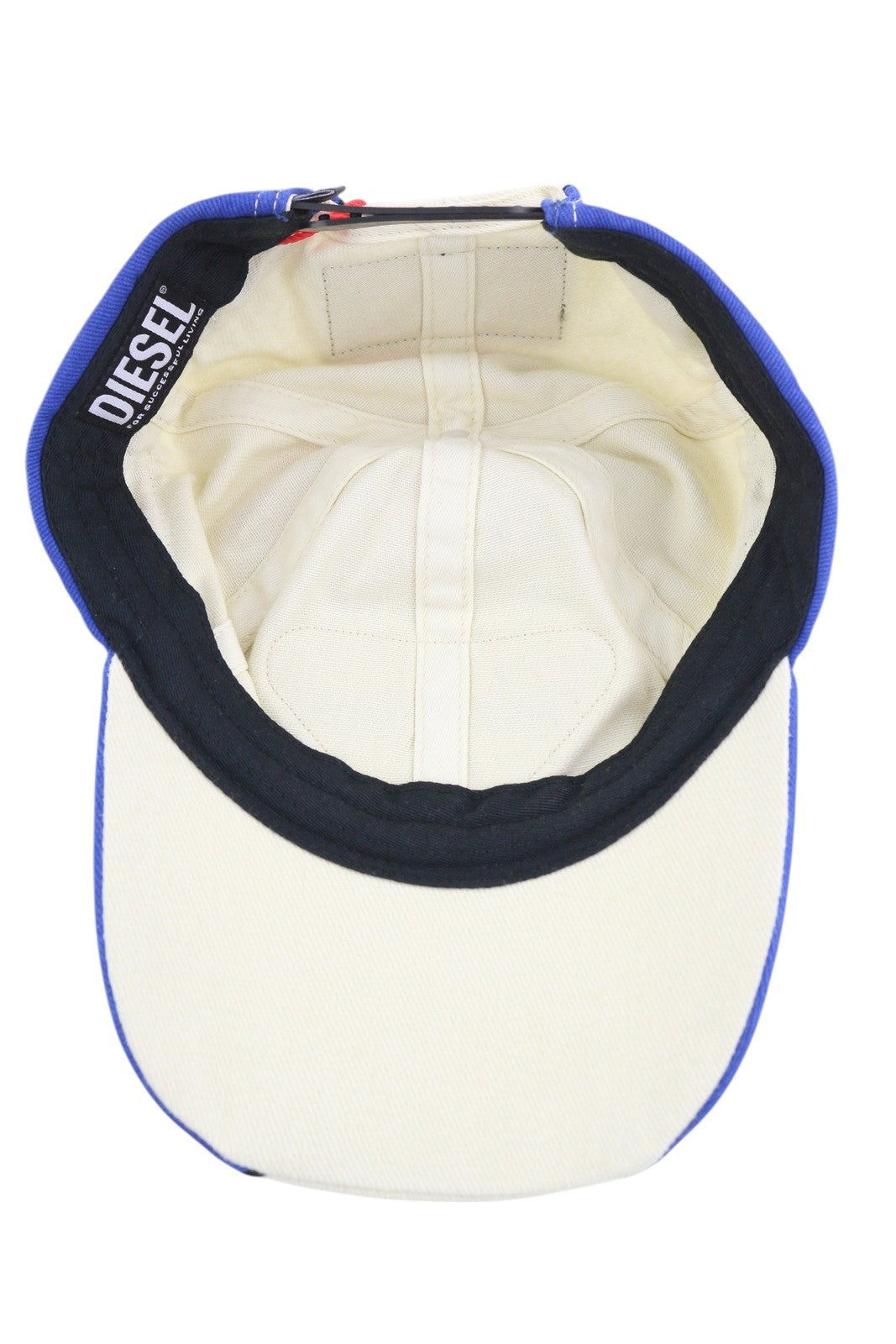DIESEL C-Pavel vyriška beisbolo kepurė su medvilnės raštu „Power Station“ su siuvinėta etikete, rekomenduojama mažmeninė kaina – 100 € 