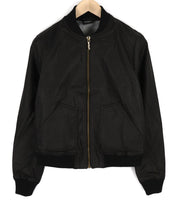 NUDIE Severin trumpa vyriška striukė su užtrauktuku ir pamušalu S, juoda 