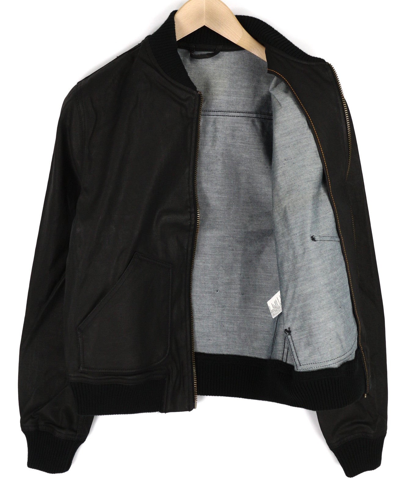 NUDIE Severin trumpa vyriška striukė su užtrauktuku ir pamušalu S, juoda 