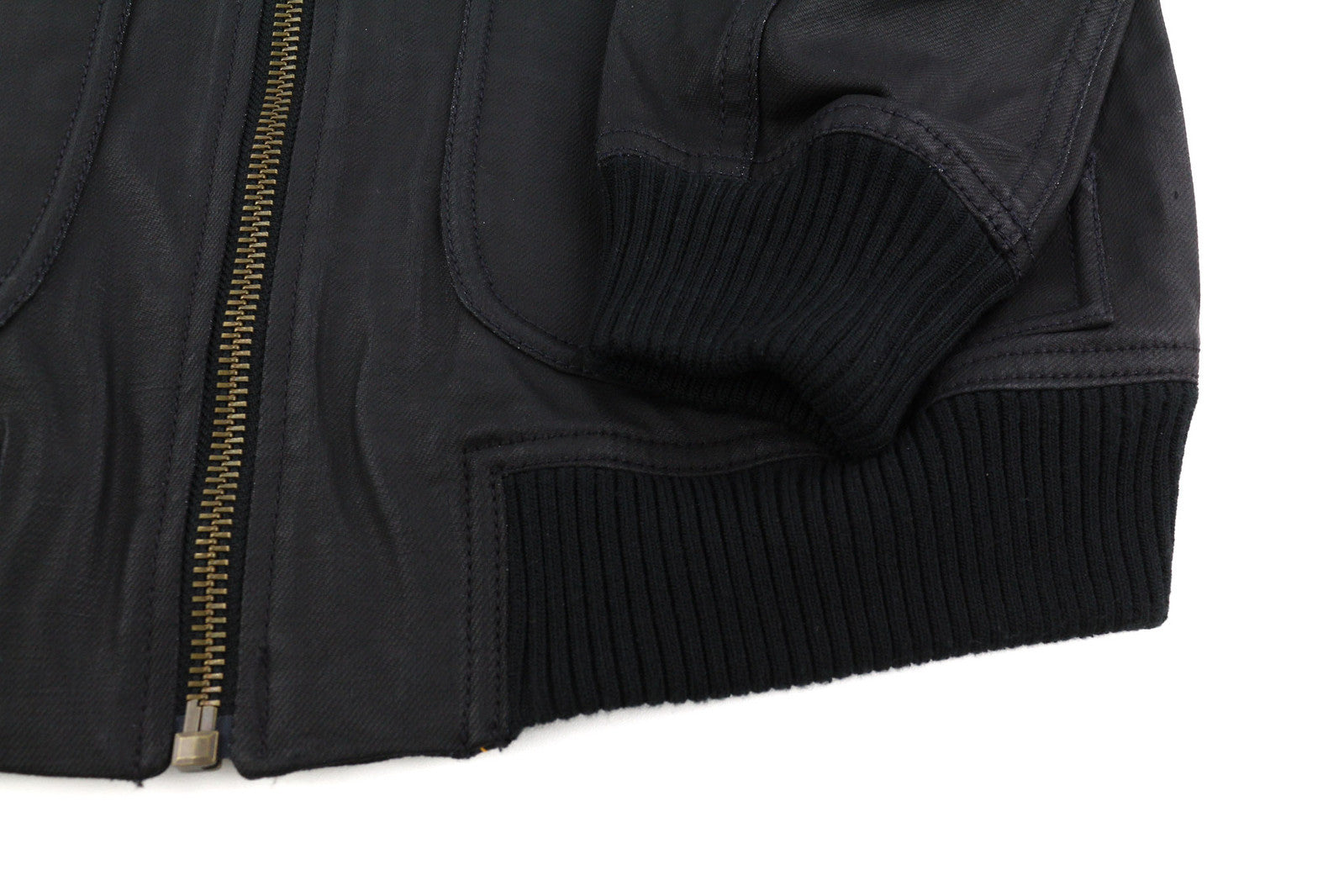 NUDIE Severin trumpa vyriška striukė su užtrauktuku ir pamušalu S, juoda 