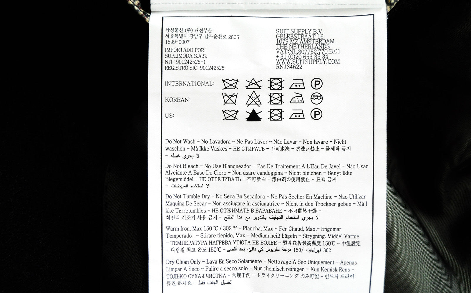 SUITSUPPLY La Spalla Men's Grey Wool Blazer UK50S Lined Classic Single-Breasted