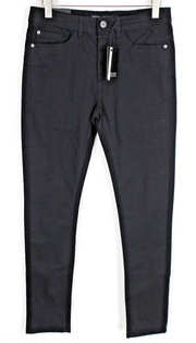 BRAVE SOUL Mens Jeans W30 Skinny Black Button-Fly Stretchy Eastbourne Style