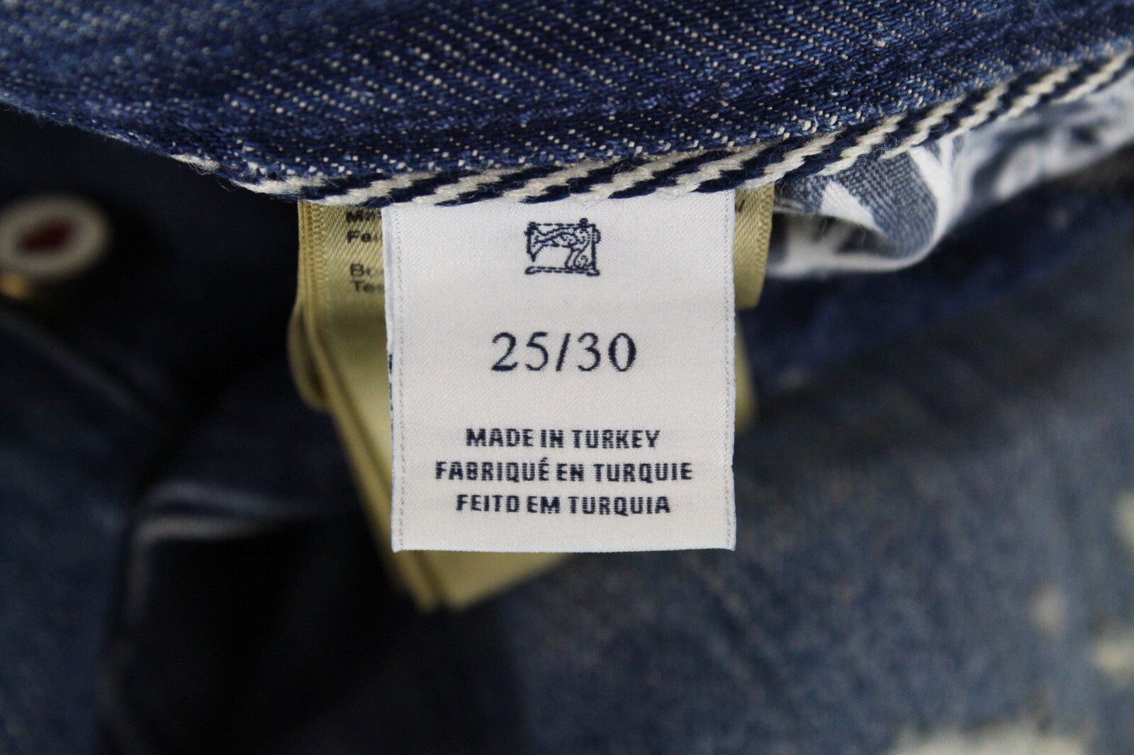 SCOTCH &amp; SODA moteriški džinsai W25/L30 su dėmėmis lininiame audinyje „Boyfriend“ 