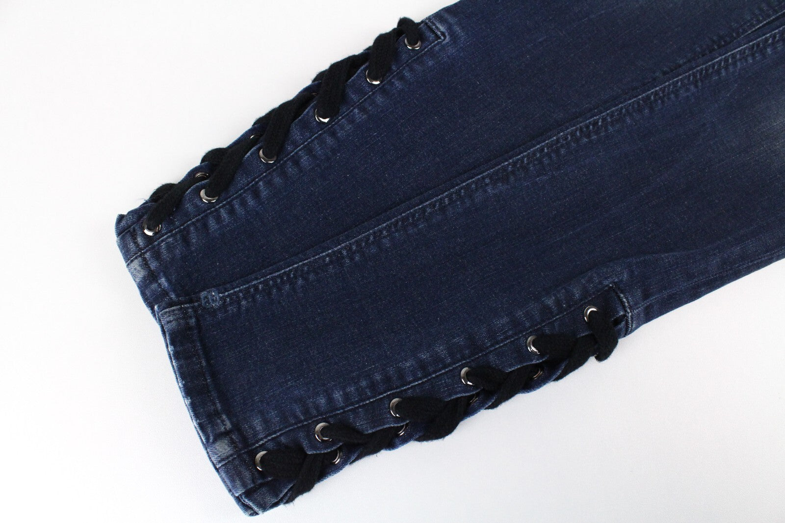 SCOTCH &amp; SODA moteriški džinsai W24/L32 La Bohemienne vidutinio liemens aptempti džinsai su raišteliais 