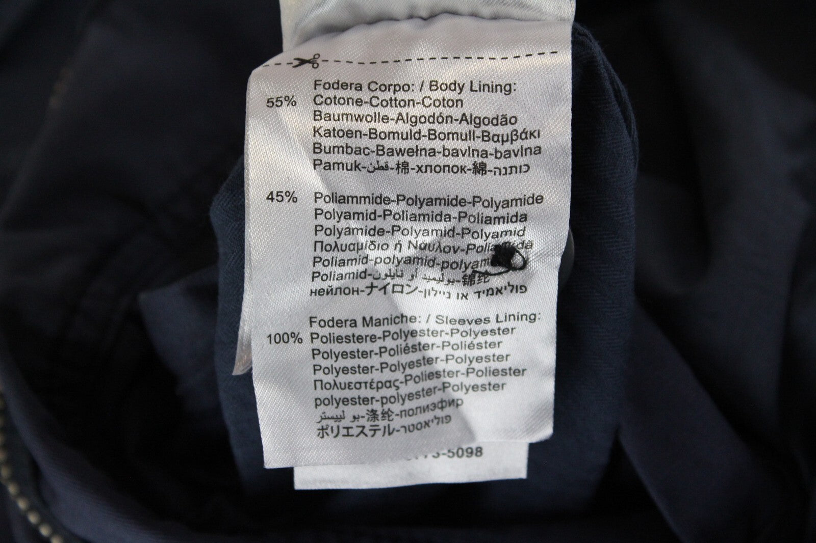 REPLAY vyriška striukė M tamsiai mėlyna laisvalaikio stiliaus, karinis, su užtrauktuku, pamušalu, blukinto stiliaus 