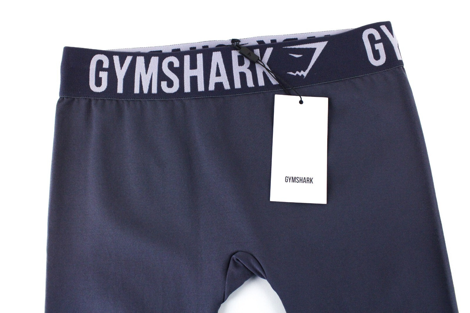 GYMSHARK Womens Leggings XS Blue Stretchy  Waistband  Activewear
