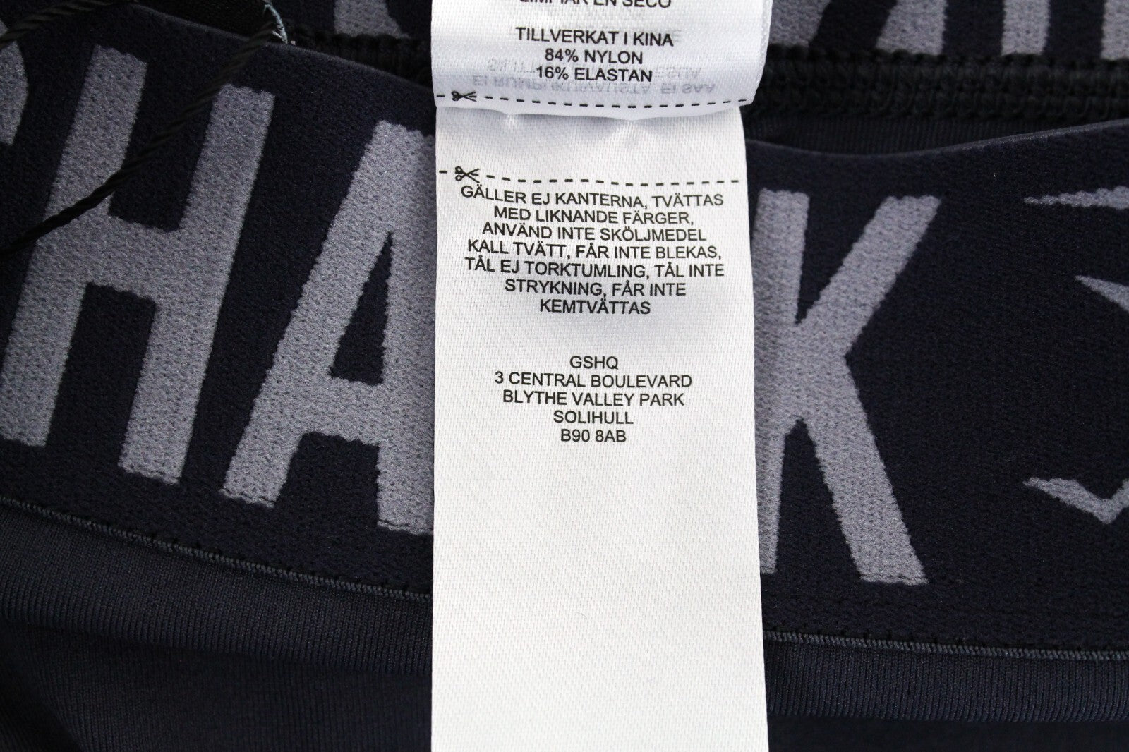 GYMSHARK Womens Leggings XS Blue Stretchy  Waistband  Activewear