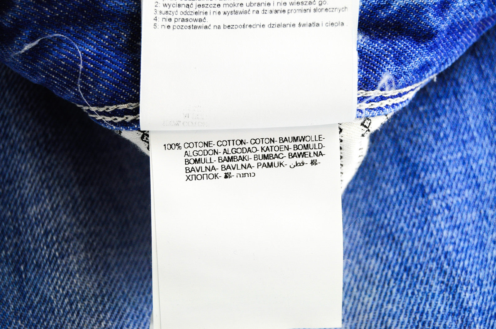 REPLAY Anbass vyriški mėlyni ploni džinsai W30/L32 subraižytos medvilnės skalbto džinso raštu 