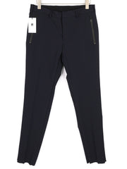 PT TORINO Lamda vyriškos kelnės 46 W30 plonos užtrauktuku užsegamos kišenės poliamido mišinio laisvalaikio stiliaus 