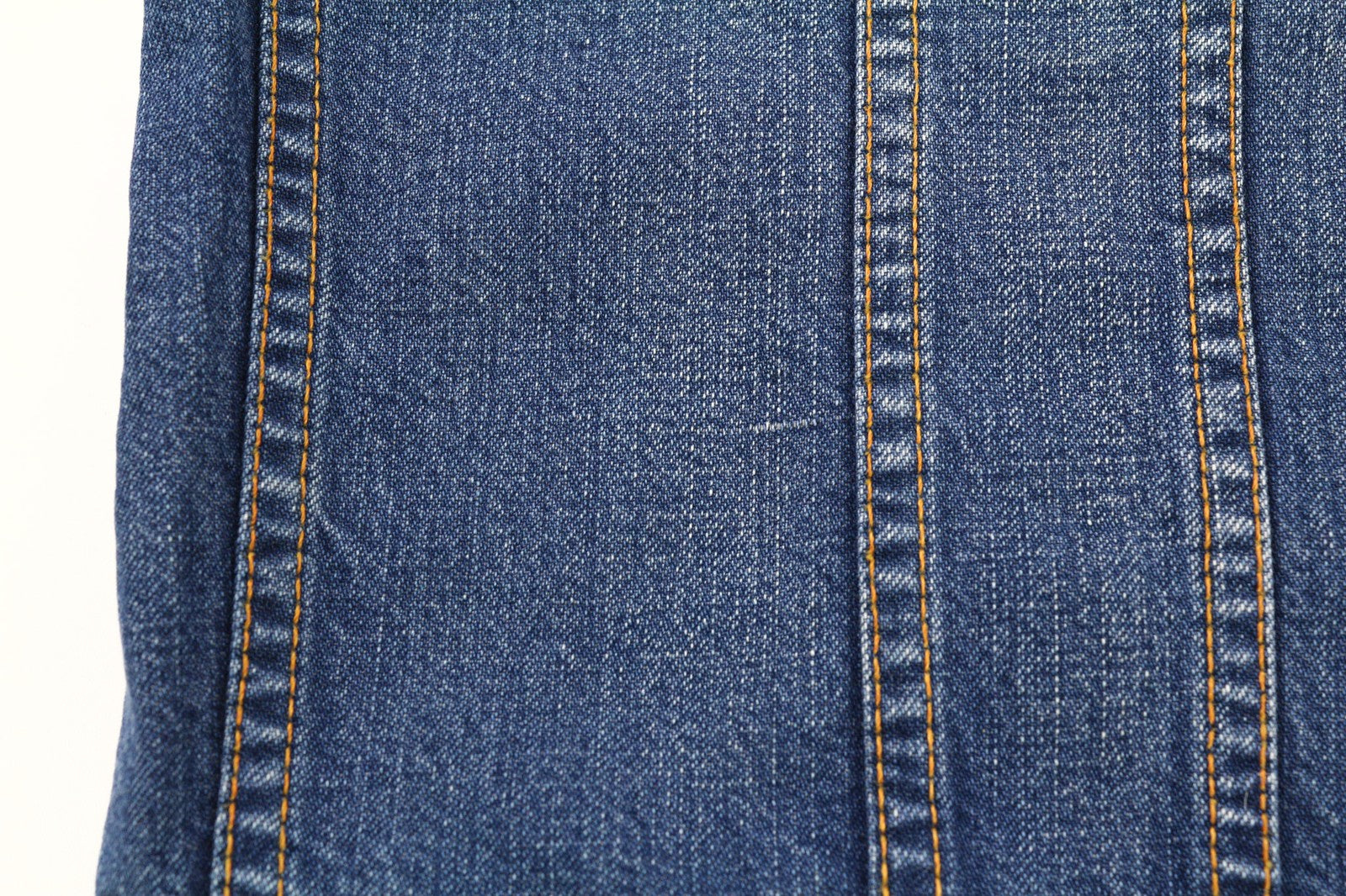 NUDIE JEANS Terry Recycle Worn In Mens Jacket S Blue Faded Cotton Denim Unlined