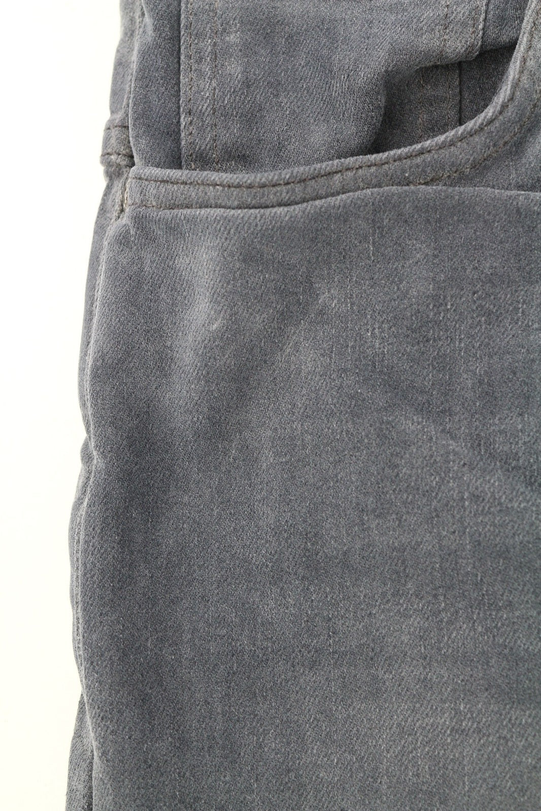 NUDIE JEANS Thin Finn Men Jeans W30/L32 Slim Grey Cotton Elastane Faded Washed