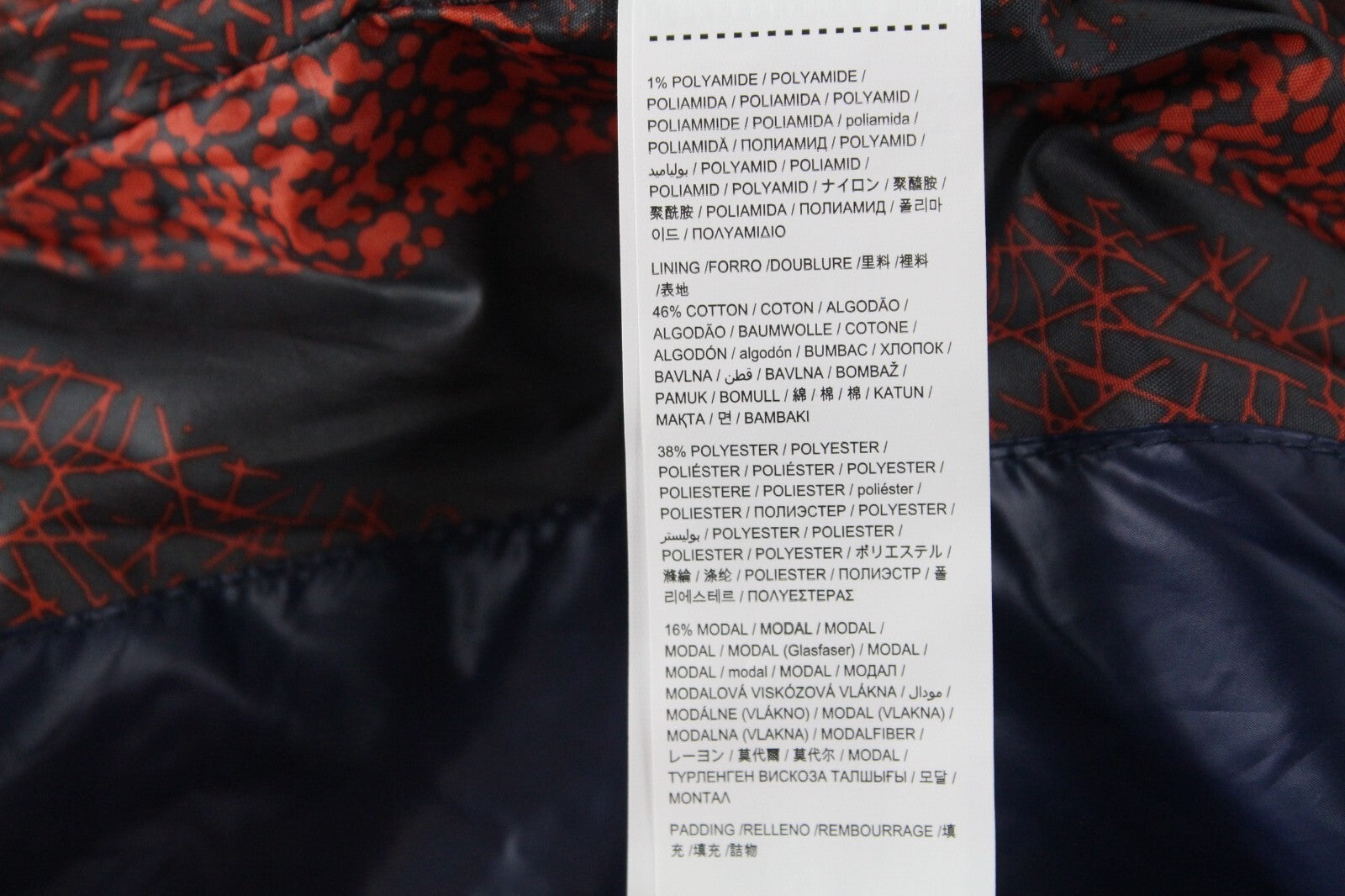 DESIGUAL Arthur vyriška pilka tamsiai mėlyna striukė su gobtuvu S su medvilnės mišinio šiltais viršutiniais drabužiais 