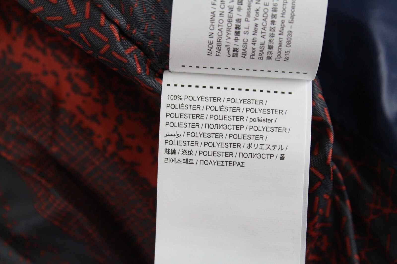 DESIGUAL Arthur vyriška pilka tamsiai mėlyna striukė su gobtuvu S su medvilnės mišinio šiltais viršutiniais drabužiais 