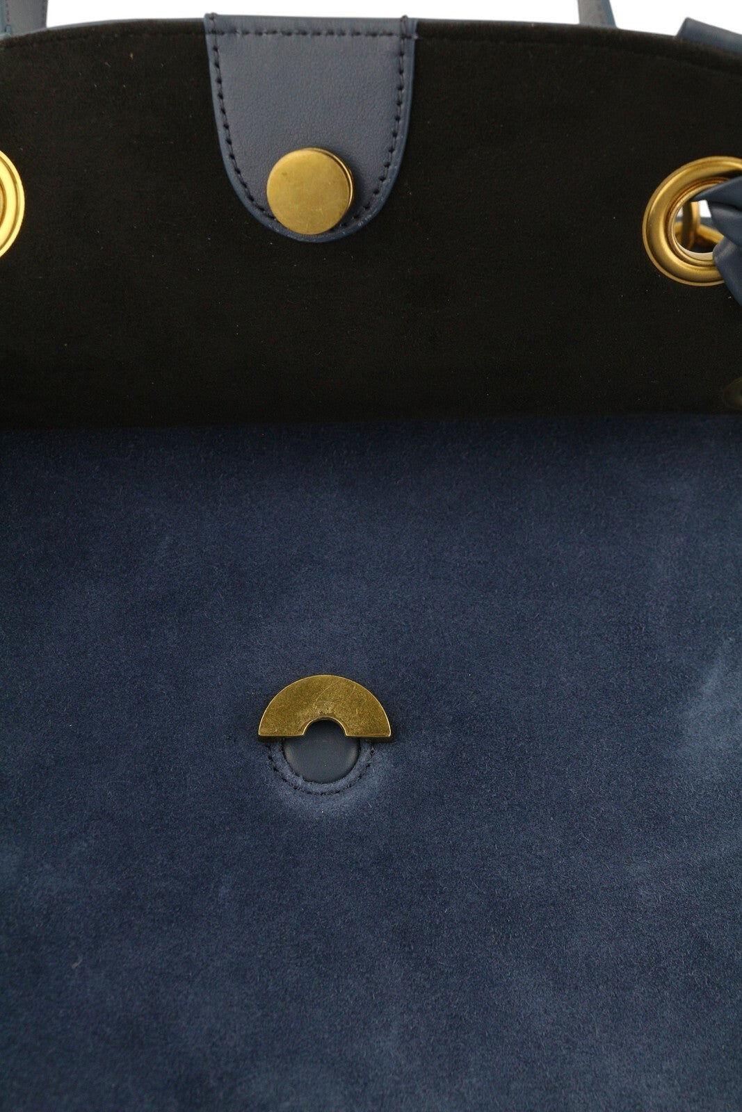 NAT &amp; NIN Vittoria moteriškas krepšys su nuimamu dirželiu per petį ir logotipu, mėlynos spalvos 