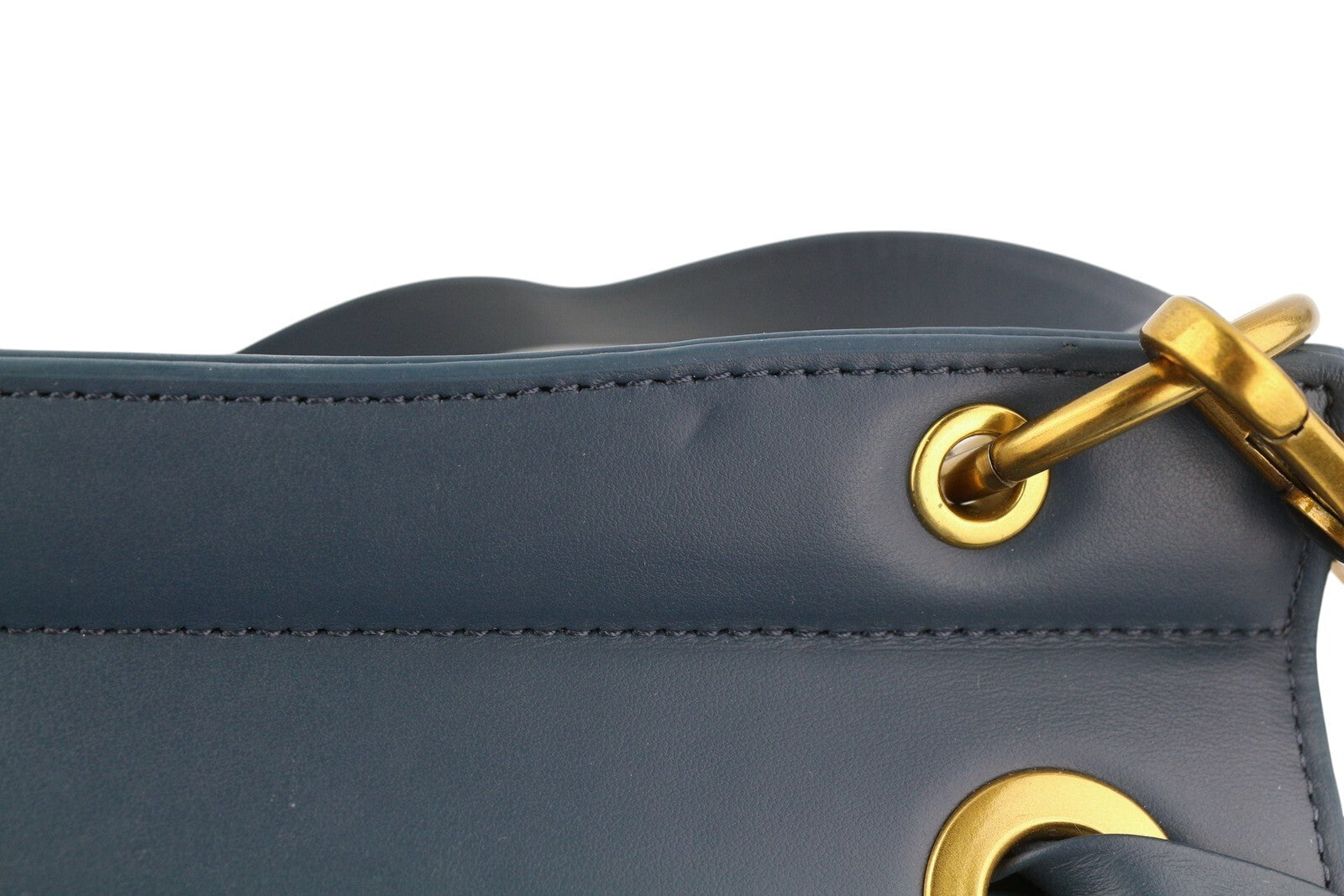 NAT &amp; NIN Vittoria moteriškas krepšys su nuimamu dirželiu per petį ir logotipu, mėlynos spalvos 