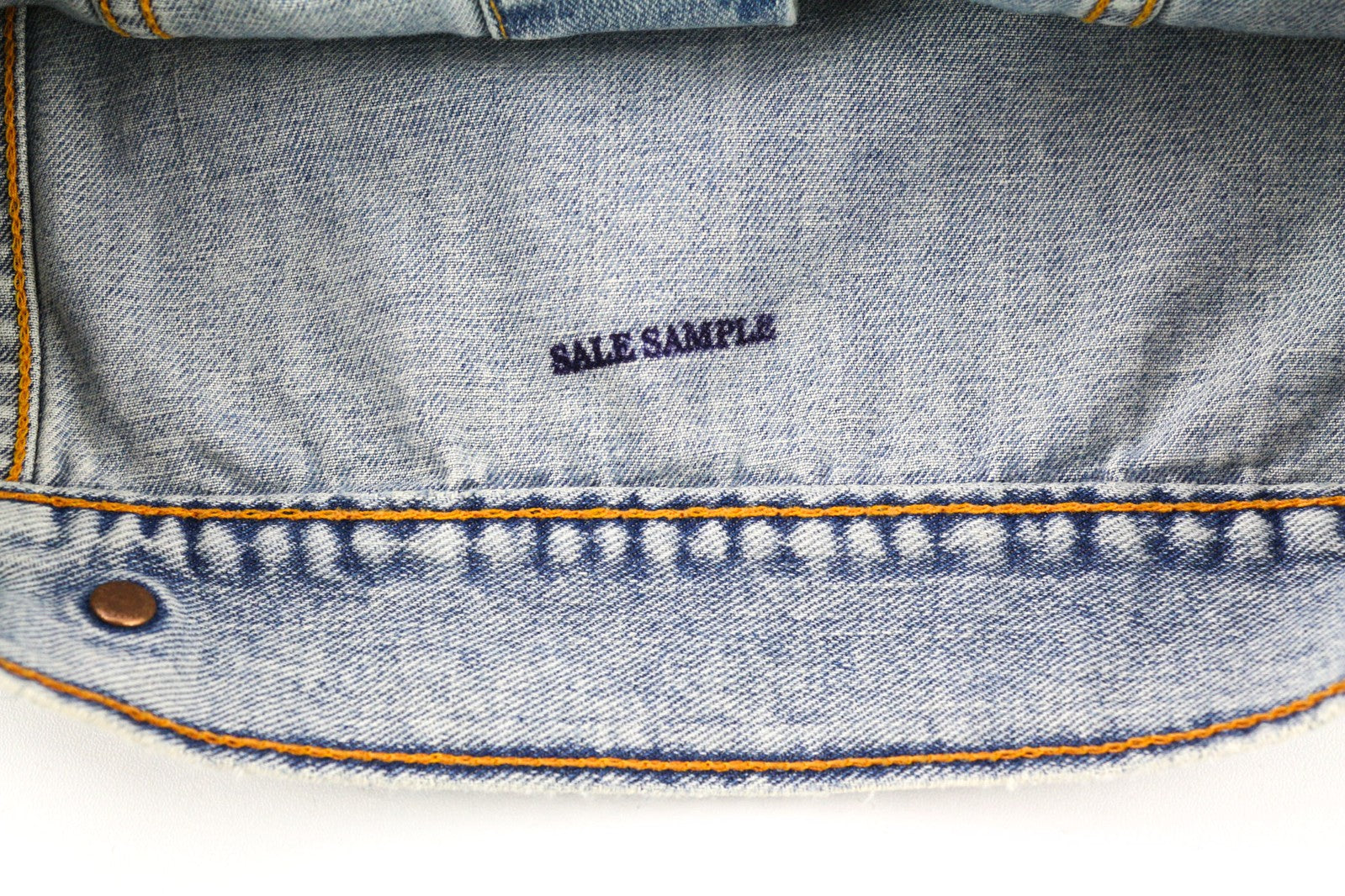 NUDIE JEANS Terry vyriška striukė M, džinsinio audinio, balinto audinio, plataus kaklo, su sagomis, medvilninė 