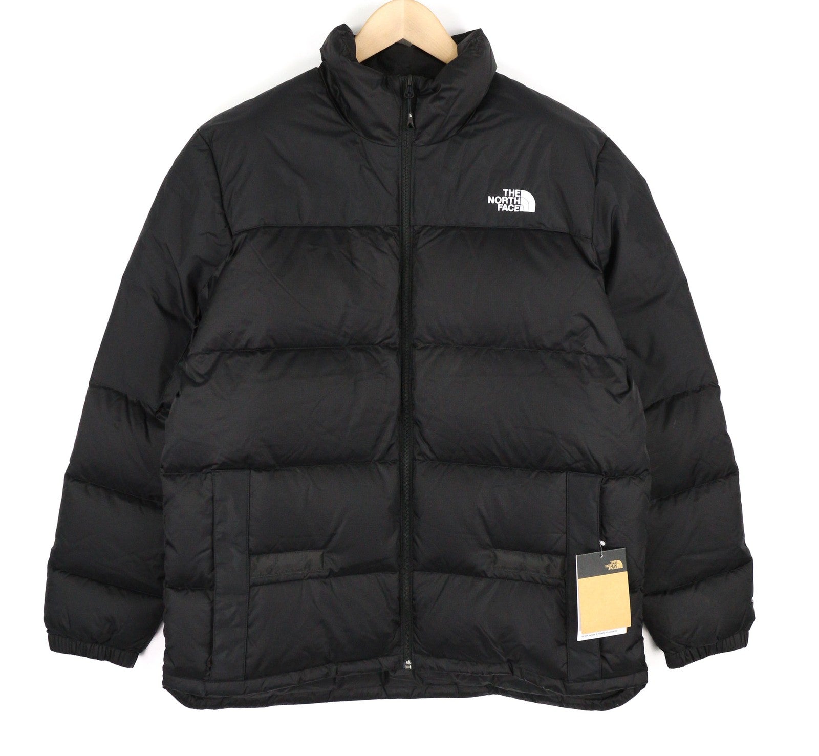 „THE NORTH FACE Diablo“ pūkinė vyriška striukė XL, juoda, 700 pūkų, izoliuota, dygsniuota, pūkuota