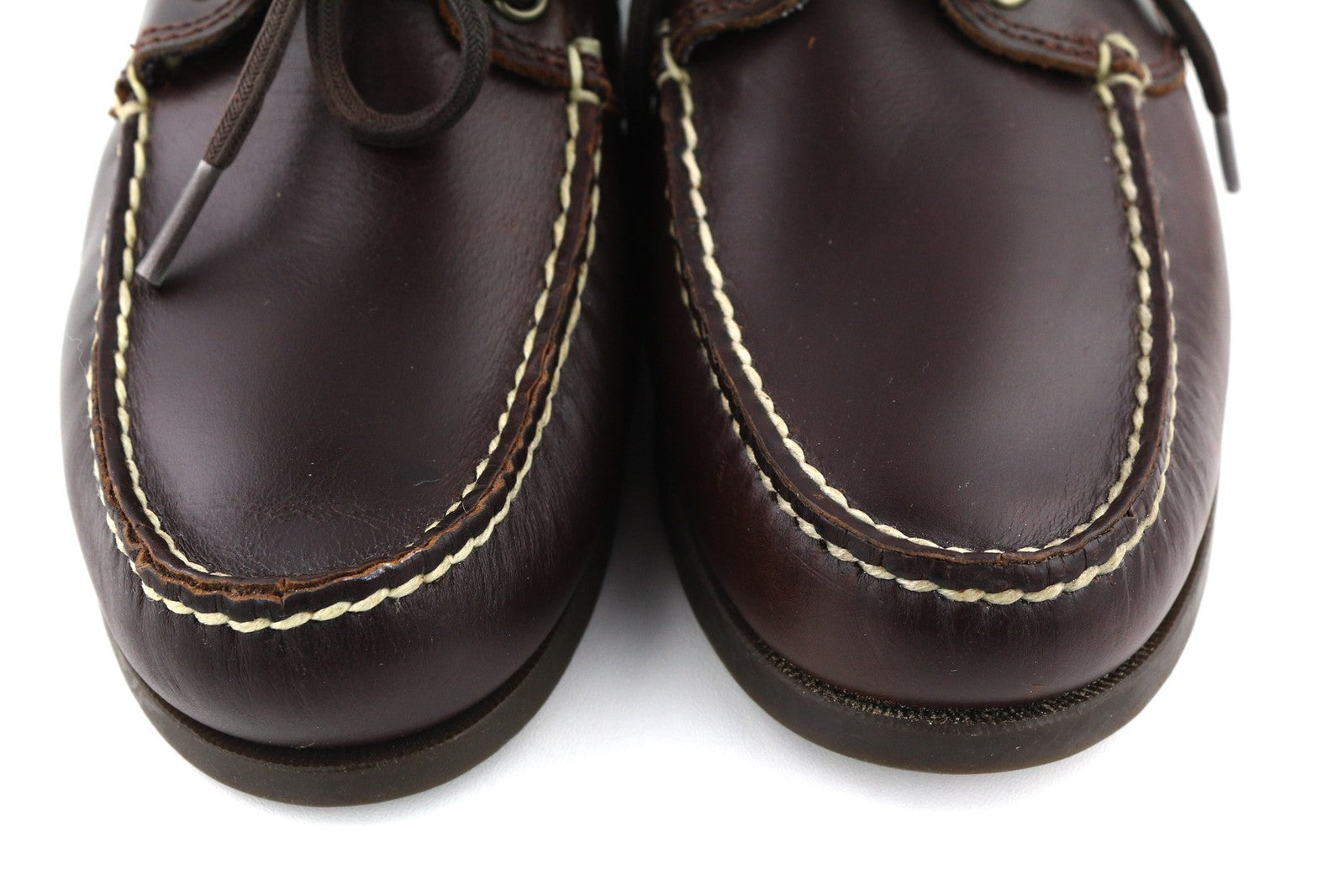 TIMBERLAND A199I-A4336 vyriški batai EU41/41.5 tamsiai rudi odiniai žemapadžiai mokasinai 