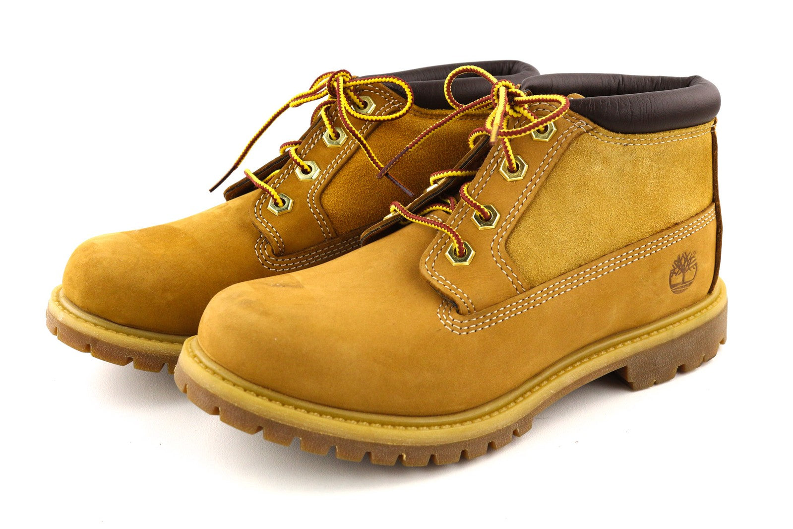 TIMBERLAND A1KGN-A3998 moteriški batai EU37.5/38 klasikiniai rudi odiniai aulinukai su raišteliais 