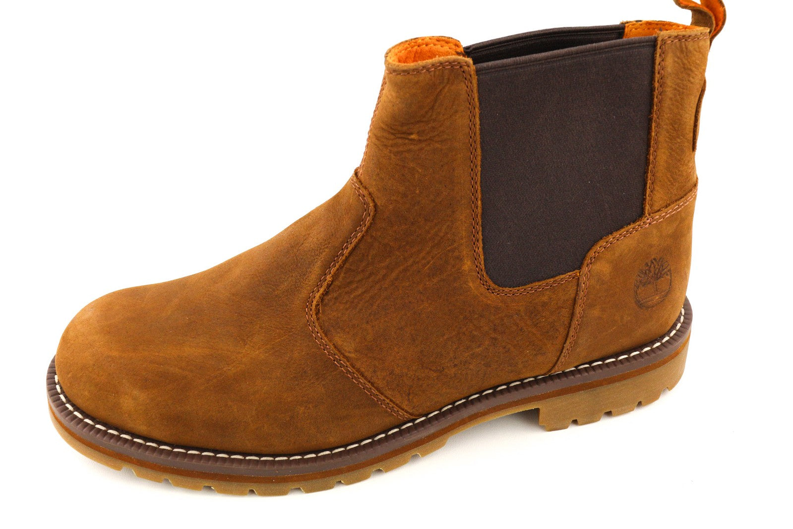 TIMBERLAND A288F-A6146 vyriški batai EU43/43.5 rudi laisvalaikio batai su užtrauktuku aukštais viršutiniais batais 