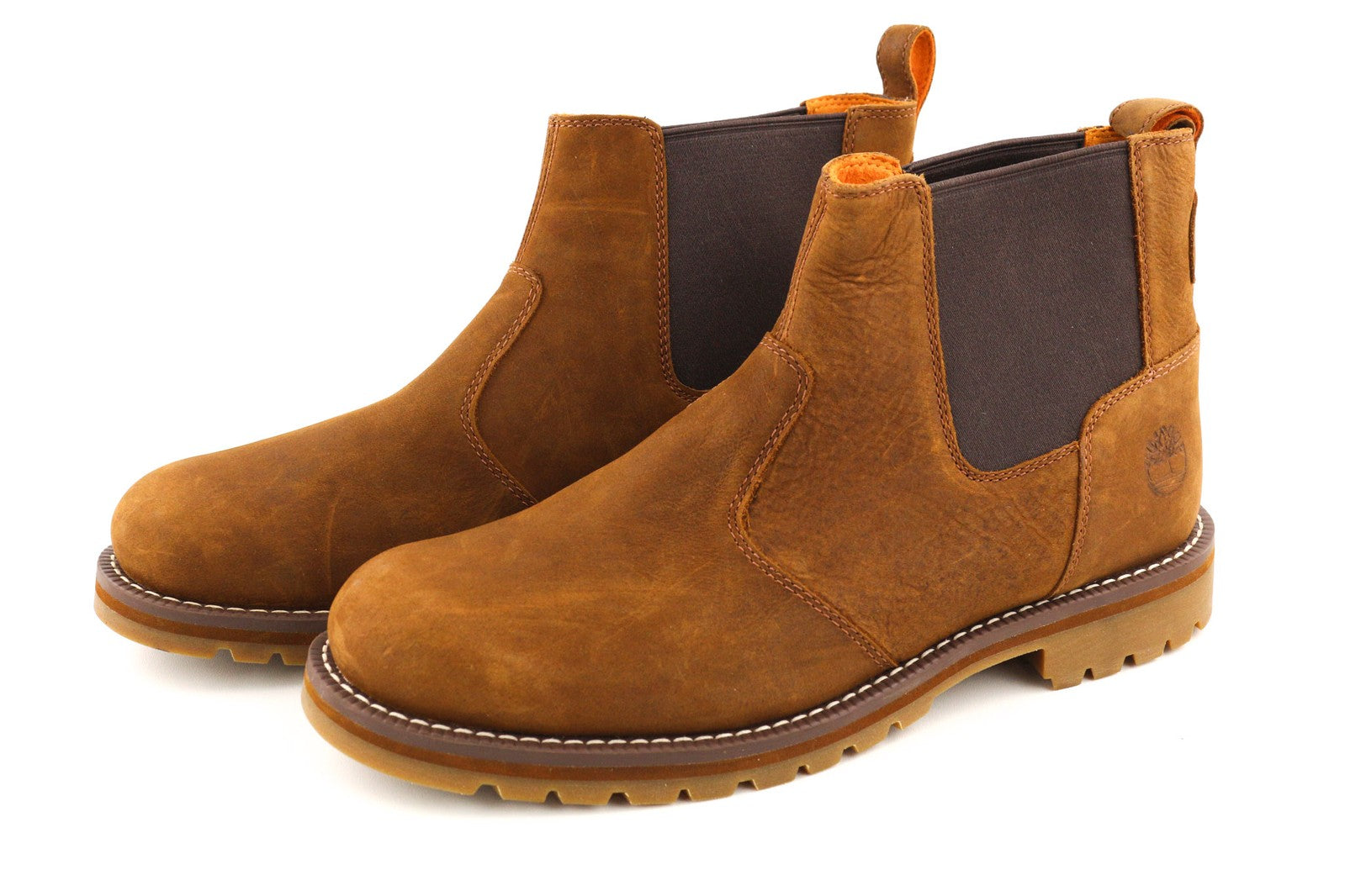 TIMBERLAND A288F-A6146 vyriški batai EU43/43.5 rudi laisvalaikio batai su užtrauktuku aukštais viršutiniais batais 