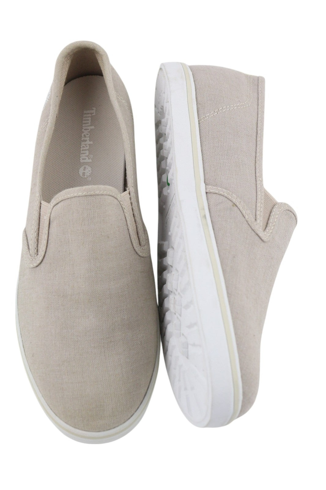 TIMBERLAND A2EXV-A57118 moteriški batai EU38/38.5 pilki tekstiliniai užsegami mokasinai 