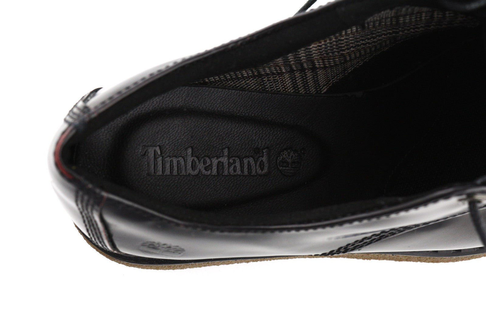 TIMBERLAND A23MS-A3750 moteriški bateliai, 37.5/38.5, juodi, raudoni, odiniai, žemakulniai bateliai. 