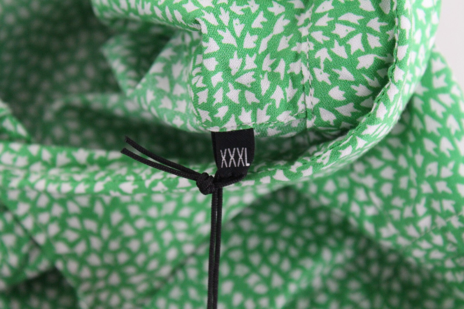 REPLAY vyriški žali 3XL medvilniniai marškinėliai su baltu raštu, ilgomis rankovėmis, su sagomis 