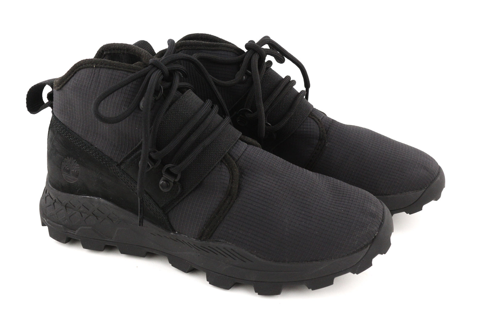 TIMBERLAND A1YY8-A3198 vyriški sportbačiai EU40/41 juodi odiniai aukštakulniai sportbačiai 