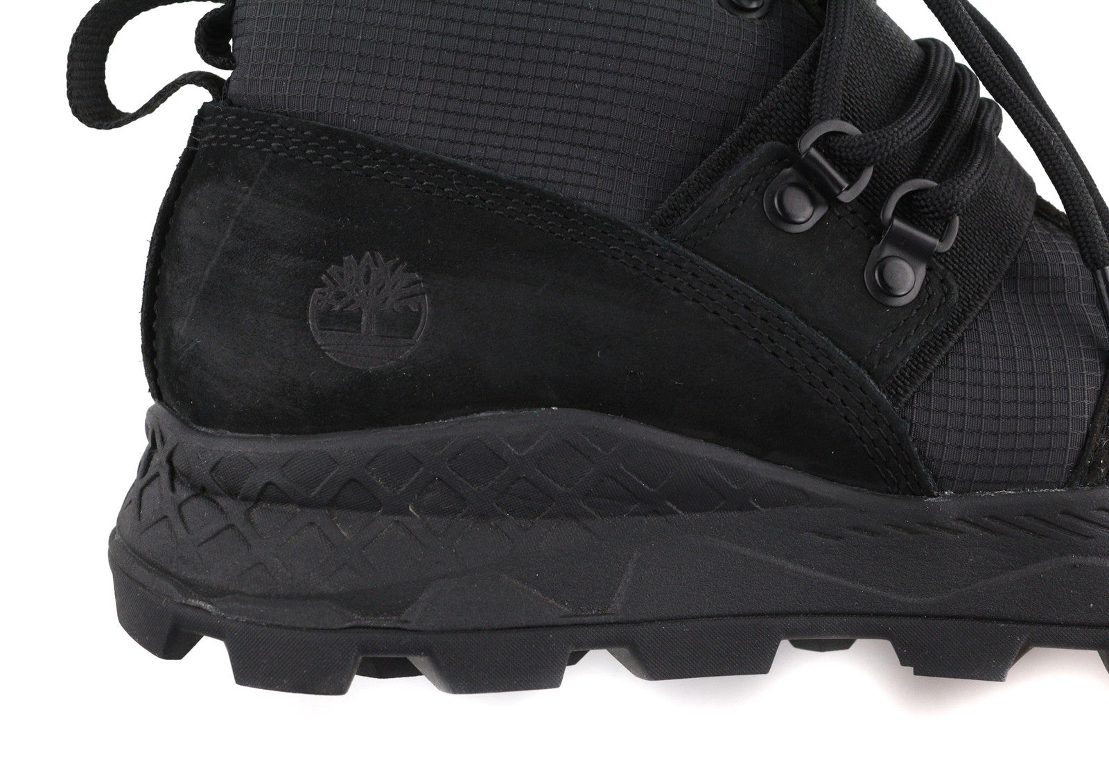 TIMBERLAND A1YY8-A3198 vyriški sportbačiai EU40/41 juodi odiniai aukštakulniai sportbačiai 