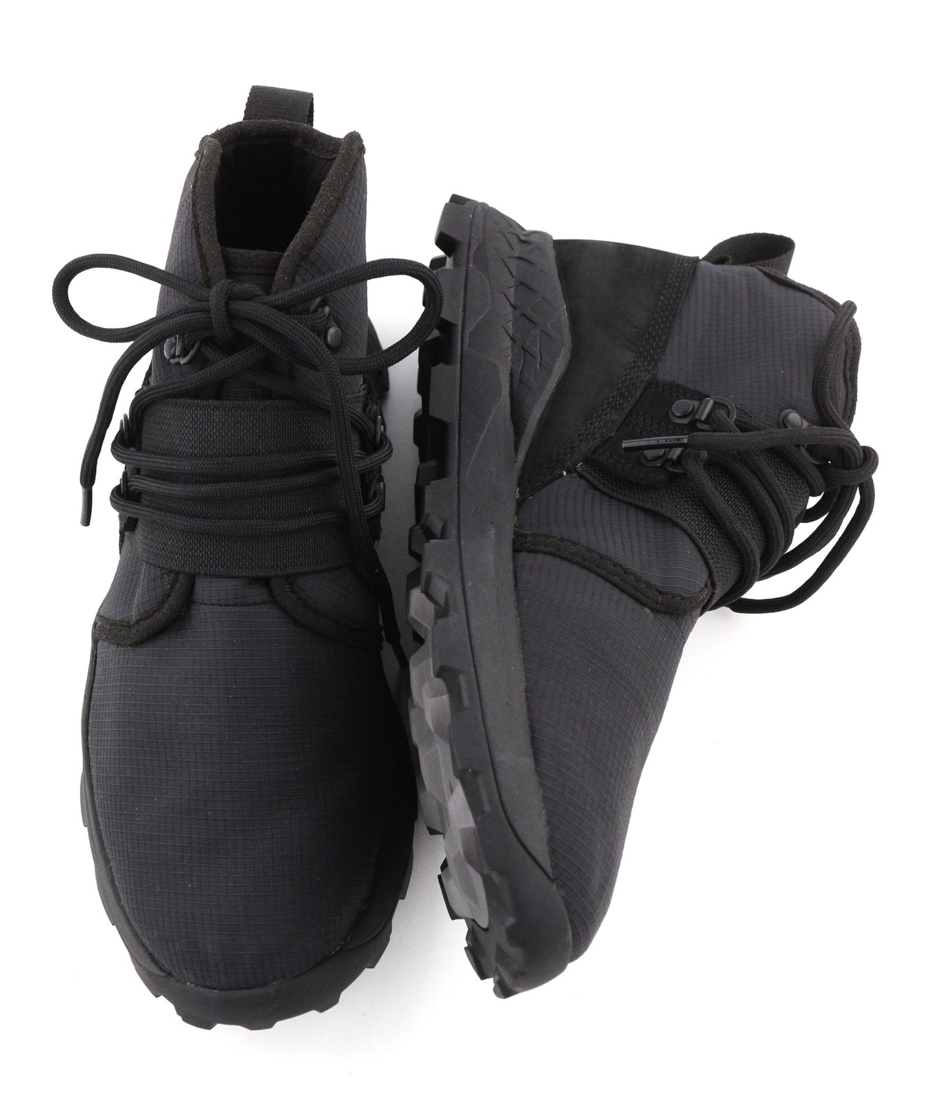 TIMBERLAND A1YY8-A3198 vyriški sportbačiai EU40/41 juodi odiniai aukštakulniai sportbačiai 