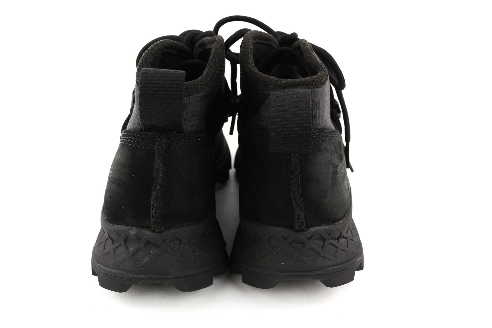 TIMBERLAND A1YY8-A3198 vyriški sportbačiai EU40/41 juodi odiniai aukštakulniai sportbačiai 