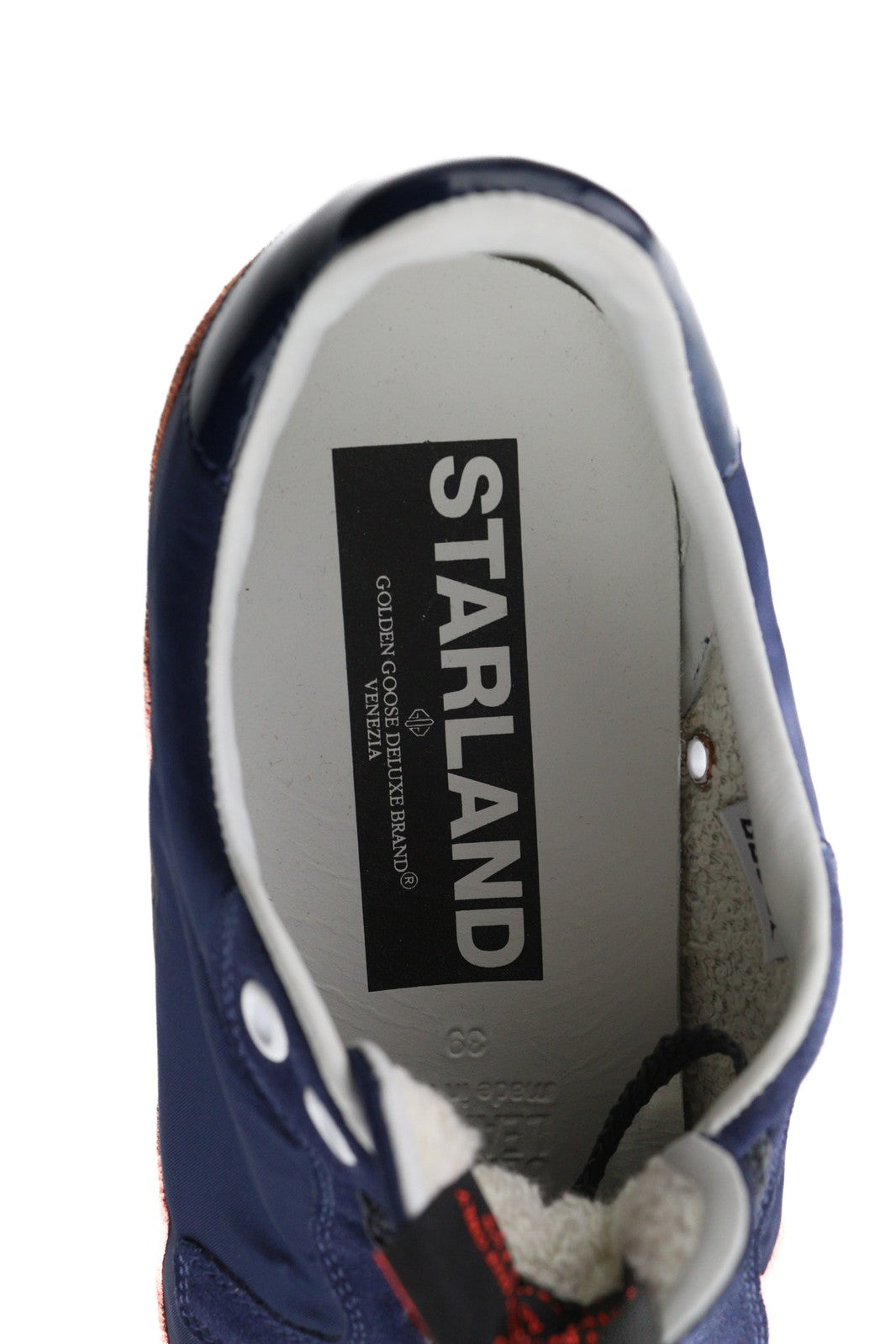 GOLDEN GOOSE Starland moteriški sportbačiai, EU39, violetinės rožinės spalvos, odiniai žemapadžiai sportbačiai 