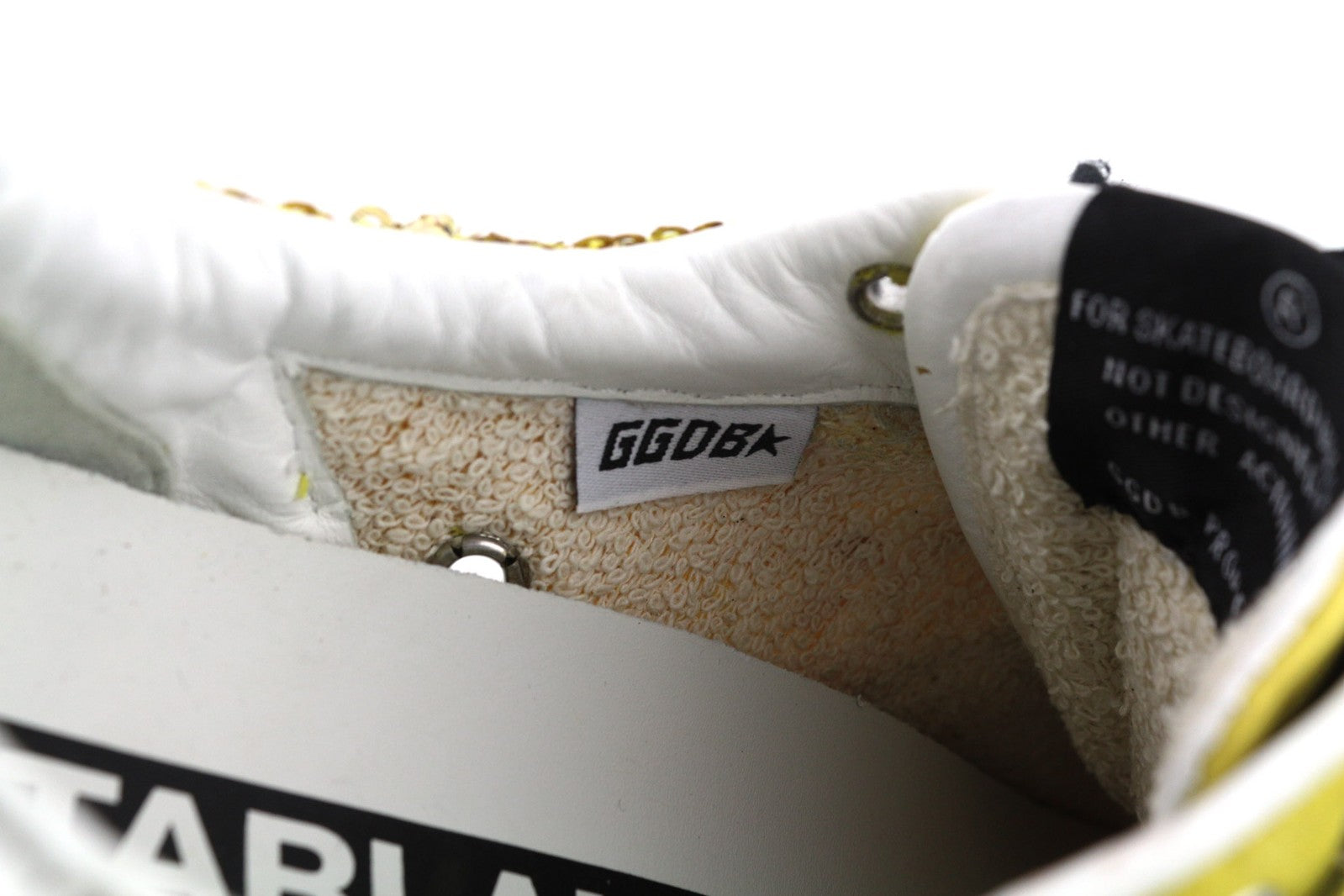 GOLDEN GOOSE Starland moteriški sportbačiai EU39 auksinės odos blizgučiais žemapadžiai sportbačiai 