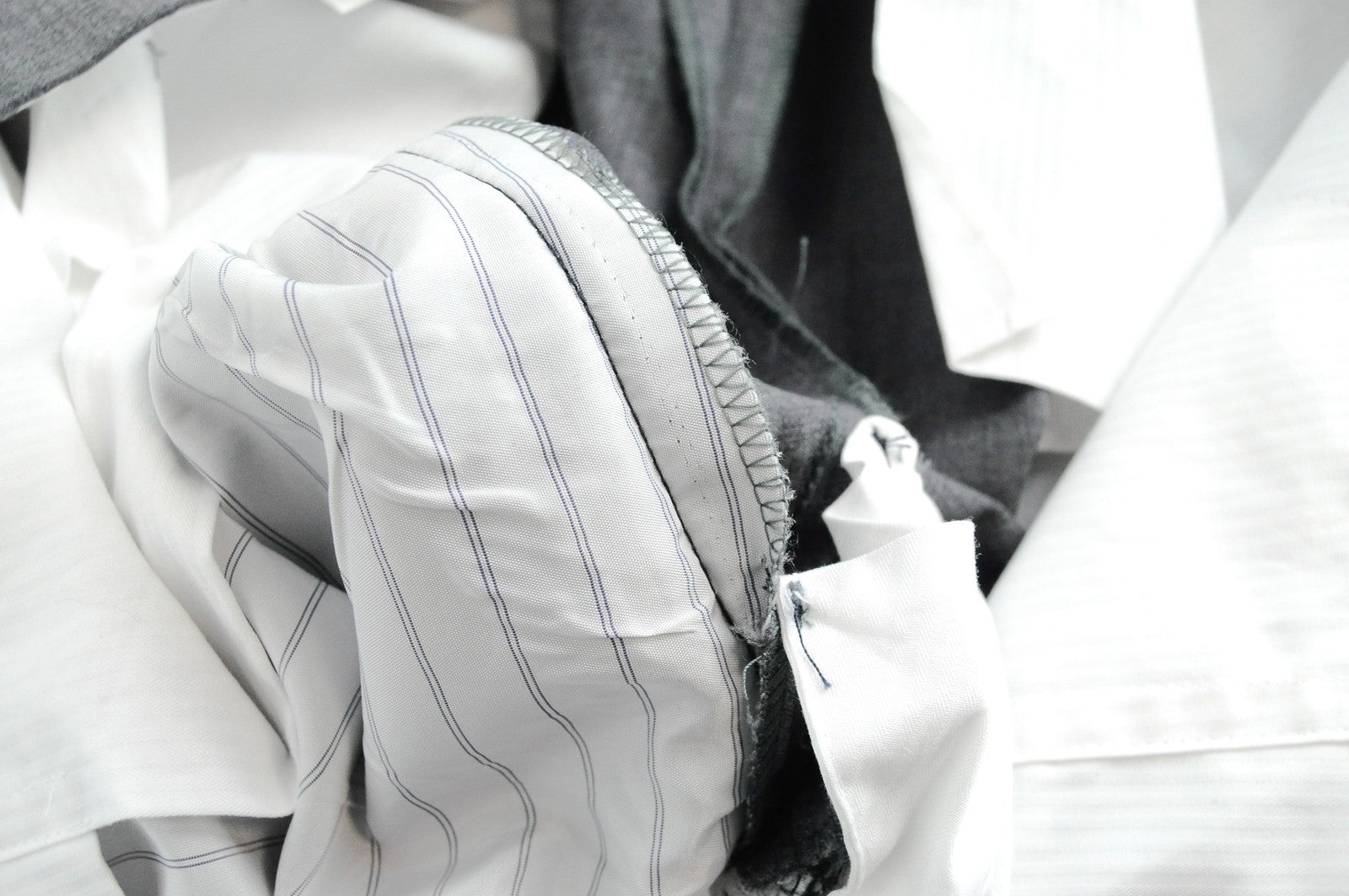 SUITSUPPLY  Mens Trousers UK40S Grey Wool Pleated Dress Lined Dress