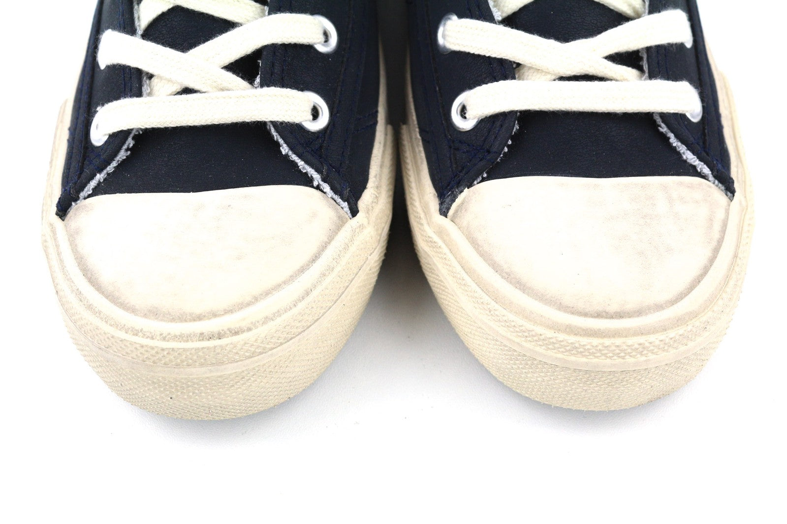 GUESS FM7EHIELE12 vyriški sportbačiai, EU41, tamsiai mėlyni, aukštakulniai, su raišteliais, laisvalaikio sportbačiai 