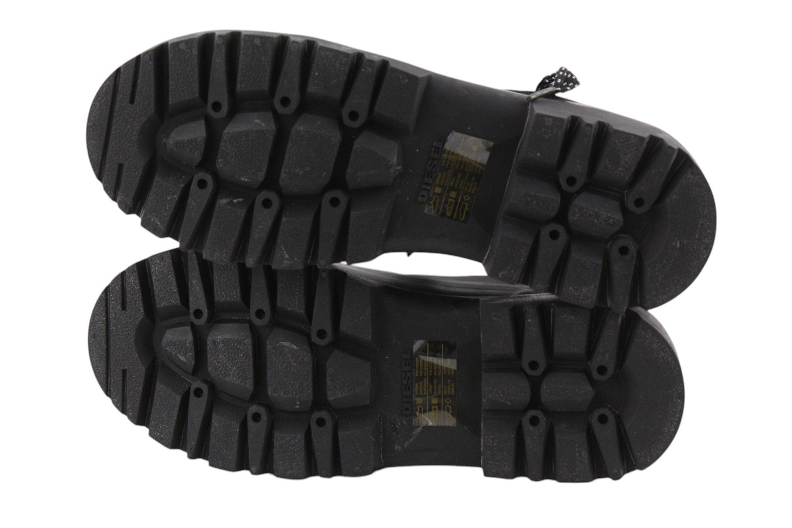 DIESEL D-Hiko SH X moteriški batai, EU39, juodi, unisex, žemakulniai, su raišteliais, RRP 300 € 