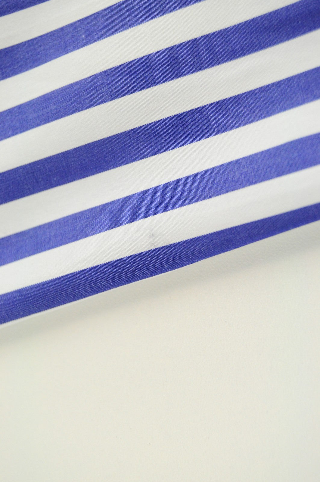 SUISTUDIO Doc Womens UK16 Shirt Blue Striped Cotton Long Sleeved Collared