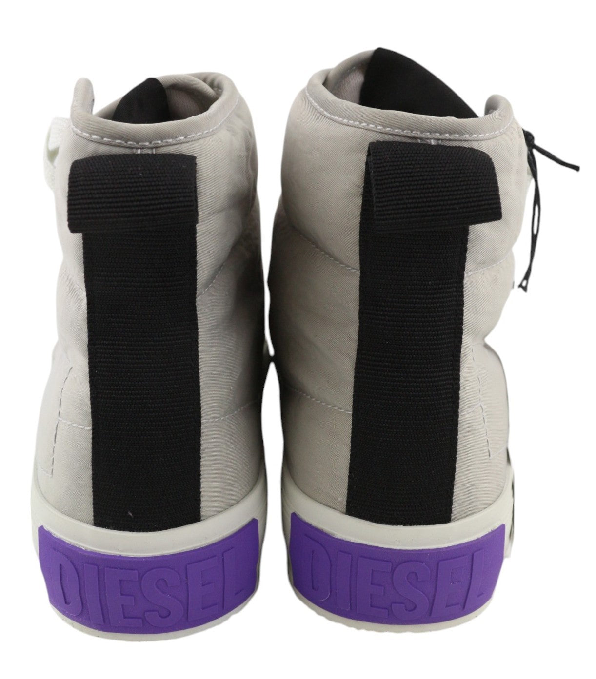 DIESEL S-Muji moteriški sportbačiai, šviesiai pilki, suvarstyti, aukšti bateliai, EU40.5, rekomenduojama kaina – 160 € 