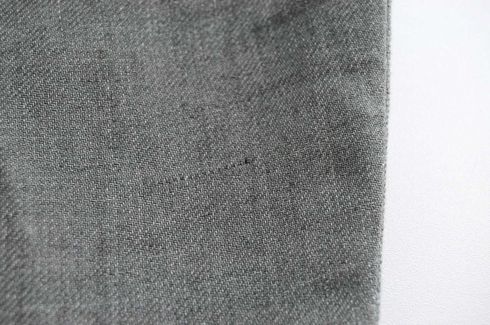 SUITSUPPLY Soho Mens Trousers UK38R Grey  Linen Dress Pleated Dress