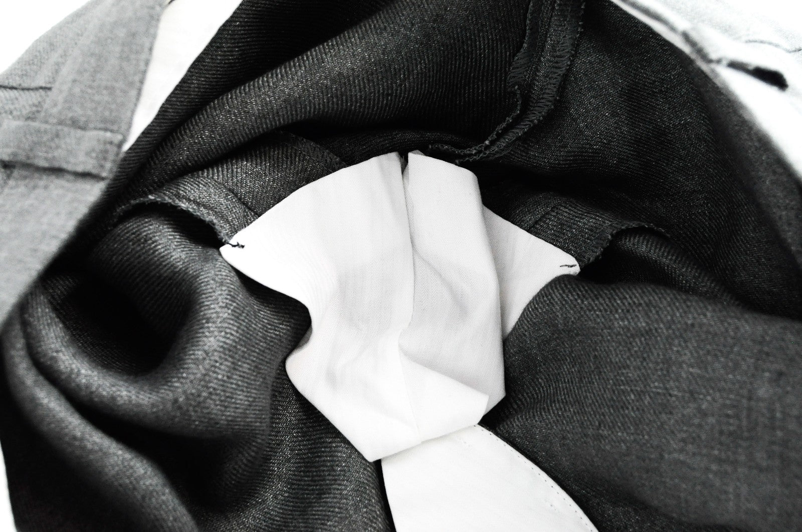 SUITSUPPLY Soho Mens Trousers UK38R Grey  Linen Dress Pleated Dress