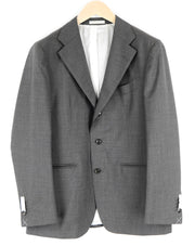 SUITSUPPLY Havana Welt vyriškas švarkas UK40S plonas pilkas vilnonis švarkas su itin plonu pamušalu 