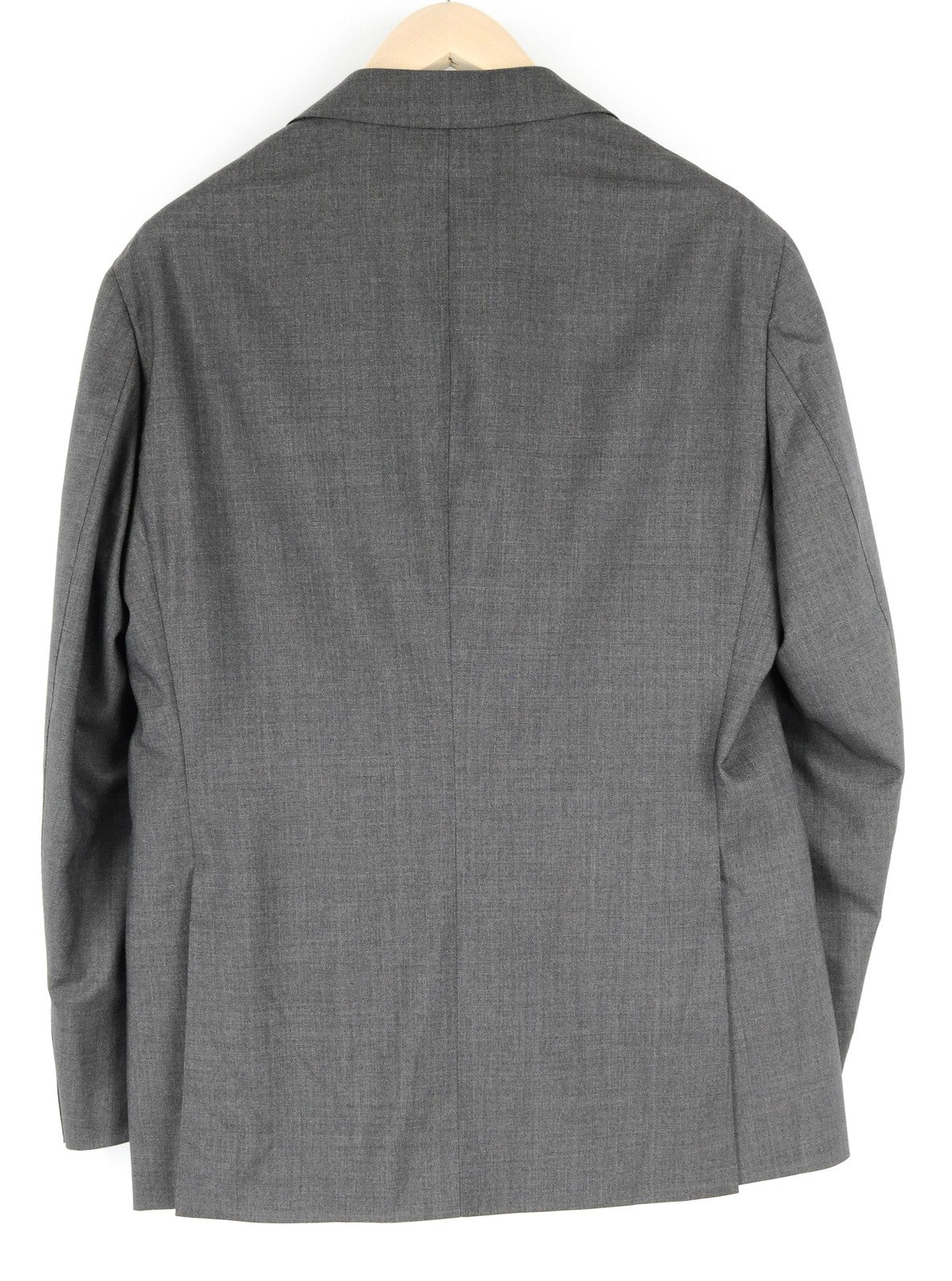 SUITSUPPLY Havana Welt vyriškas švarkas UK40S plonas pilkas vilnonis švarkas su itin plonu pamušalu 