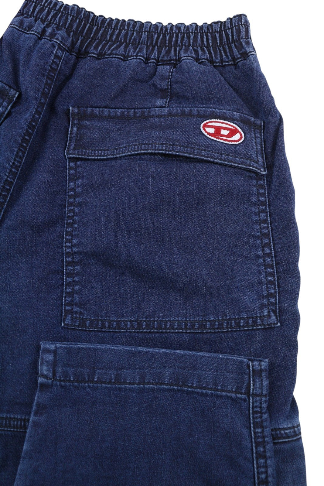 DIESEL D-Krooley-Cargo-Ne 069ZJ vyriški džinsai W32 su juosmeniu, siaurėjantys, mėlyni, rekomenduojama kaina – 295 € 