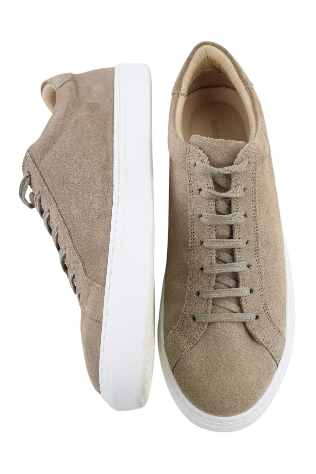 „SUITSUPPLY“ vyriški batai, EU40, rudi, odiniai, žemapadžiai, suvarstyti, laisvalaikio sportbačiai 