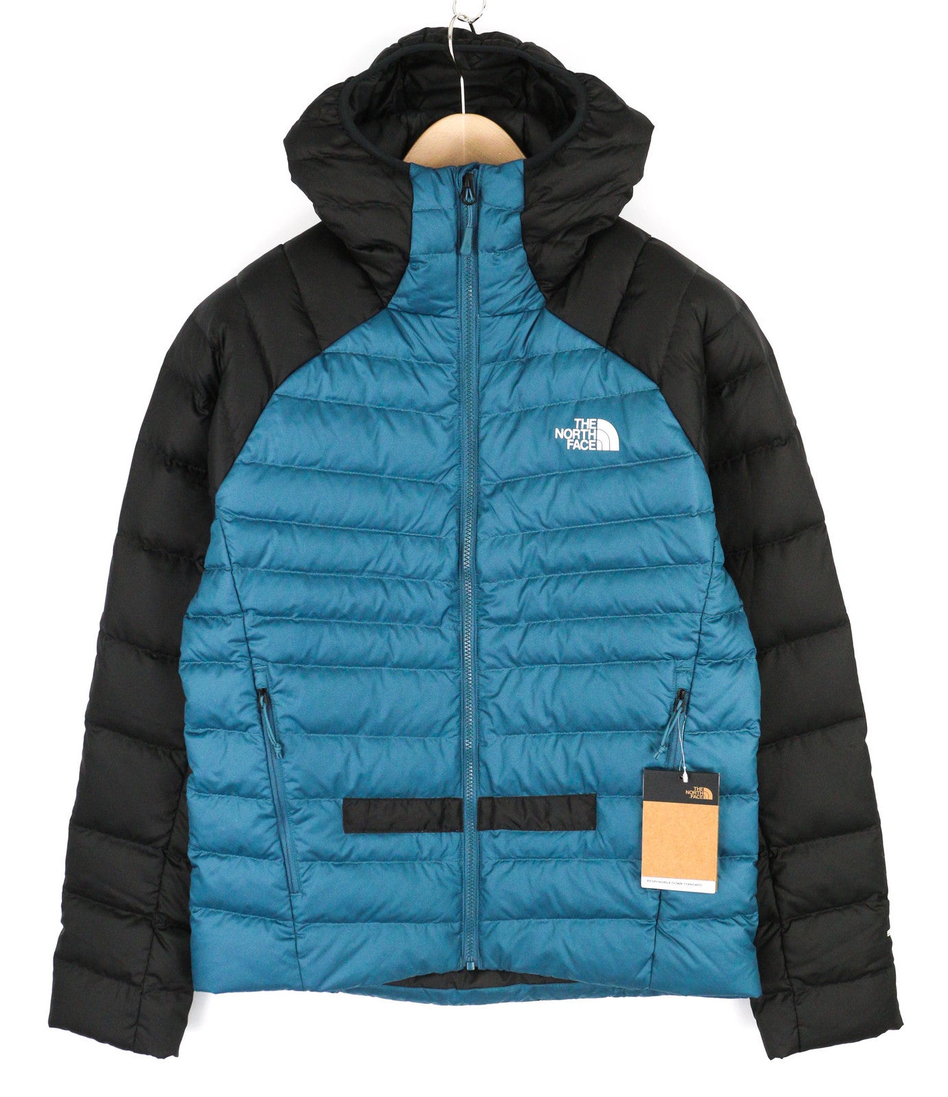 THE NORTH FACE Hometown vyriška striukė M 550 su pūkuotu gobtuvu ir logotipu 